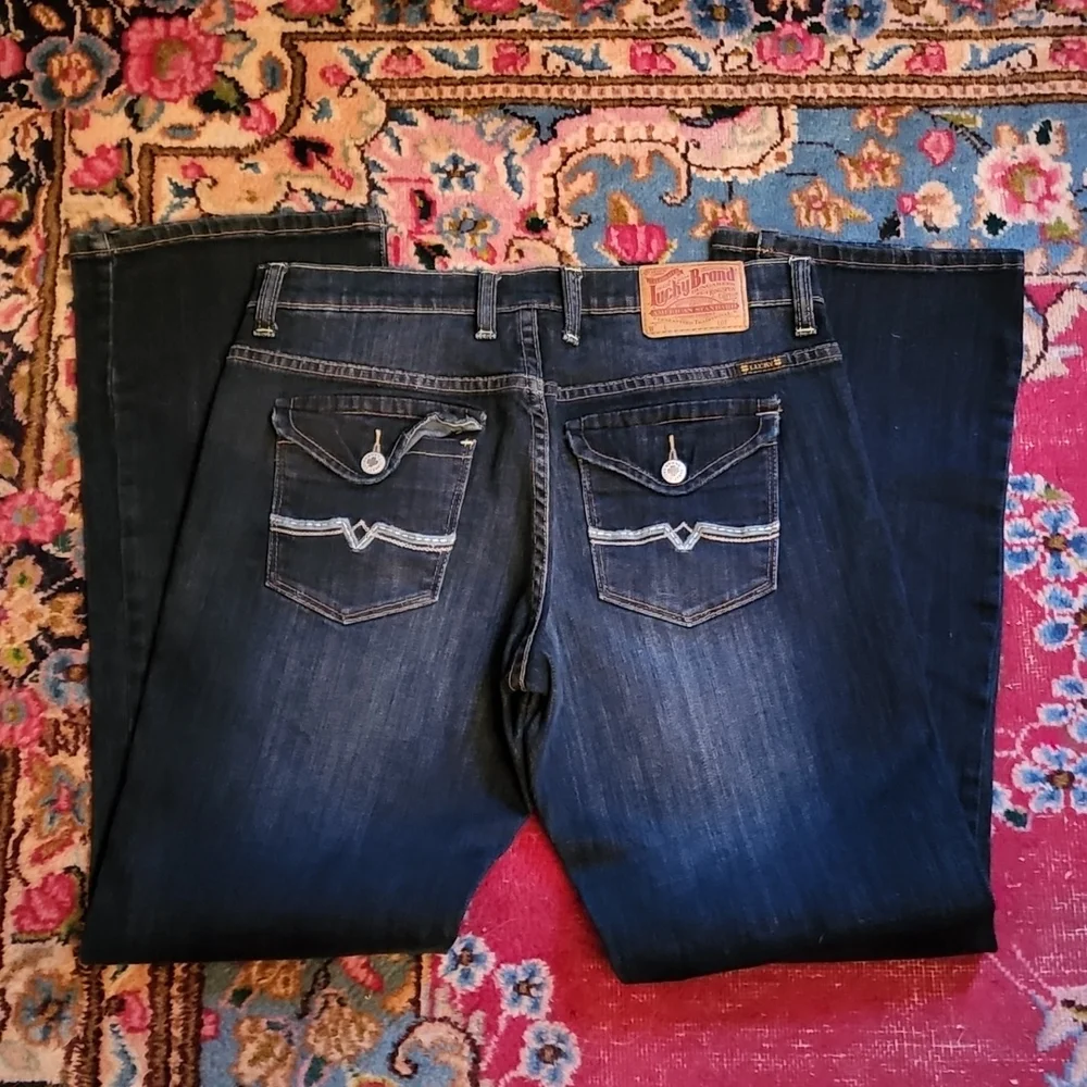 Lucky Brand Petunia Easy Rider Jeans 29 - Picture 4 of 6